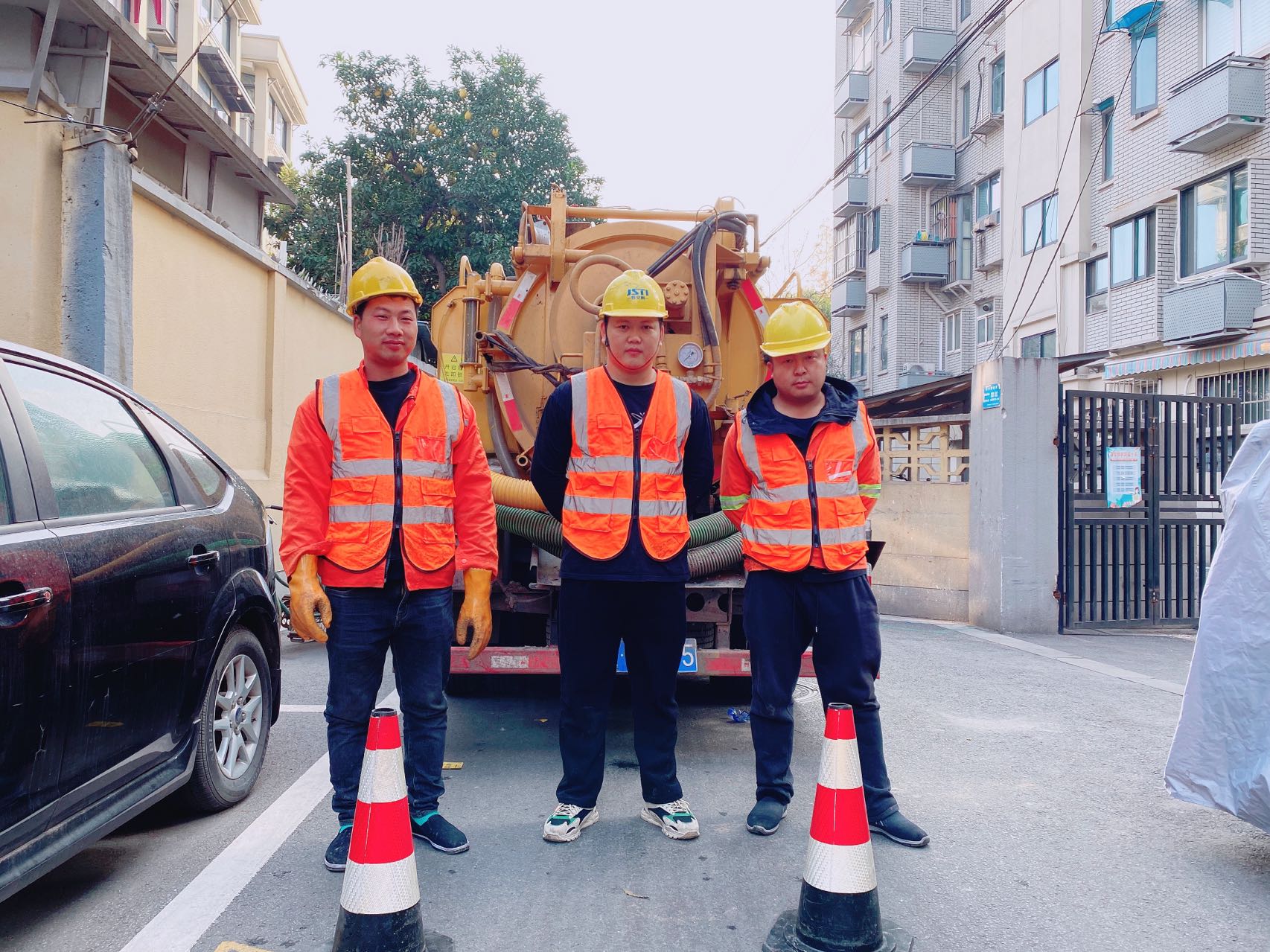 禄口南京某小区管道清淤检测施工